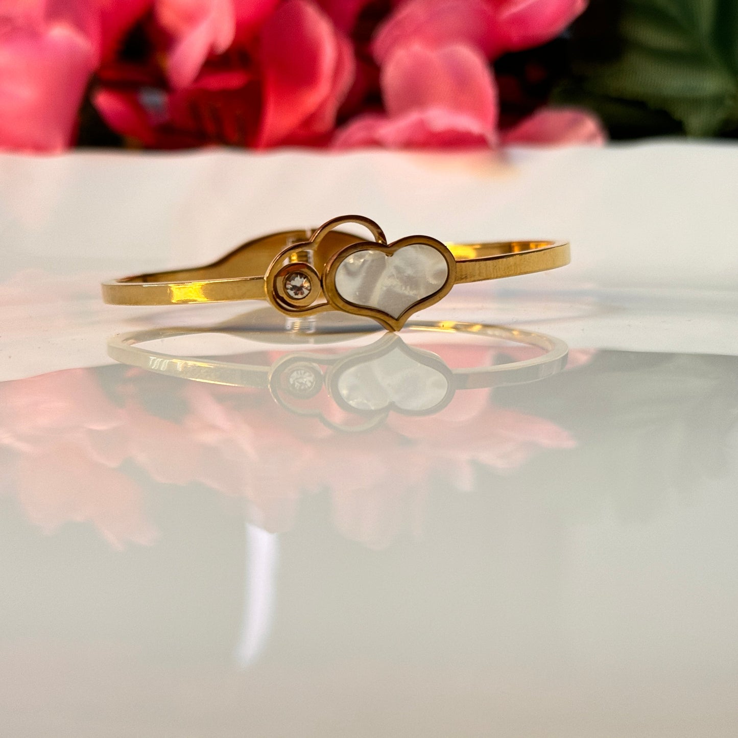 Golden Heart Bracelet