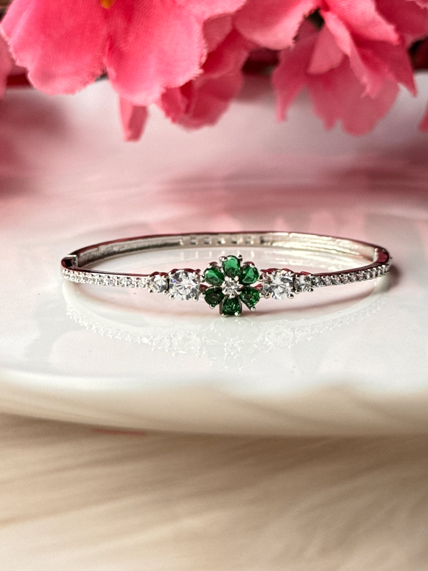 AD Floral Bracelet