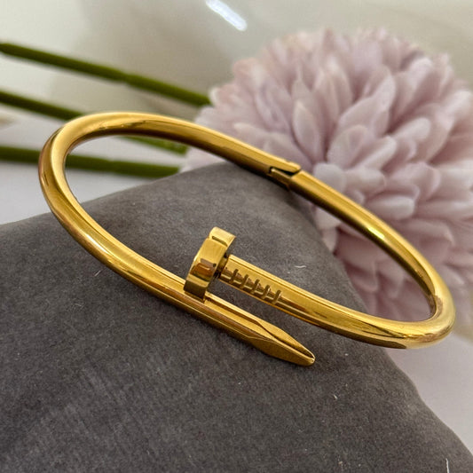 Golden Nail Bracelet inspired by Deepika Padukone