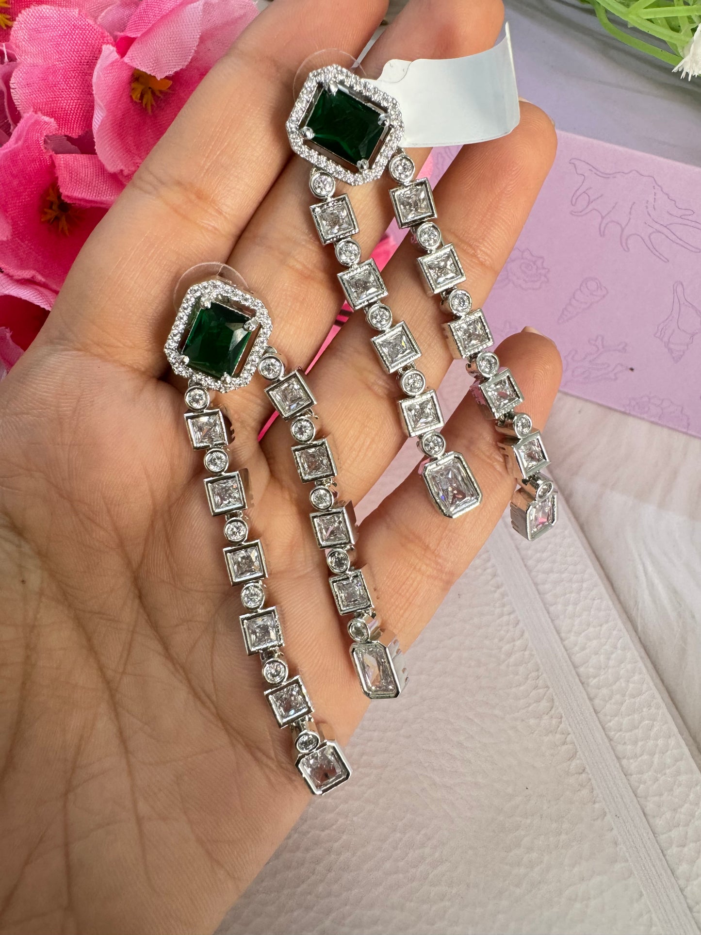 American Diamond Earrings