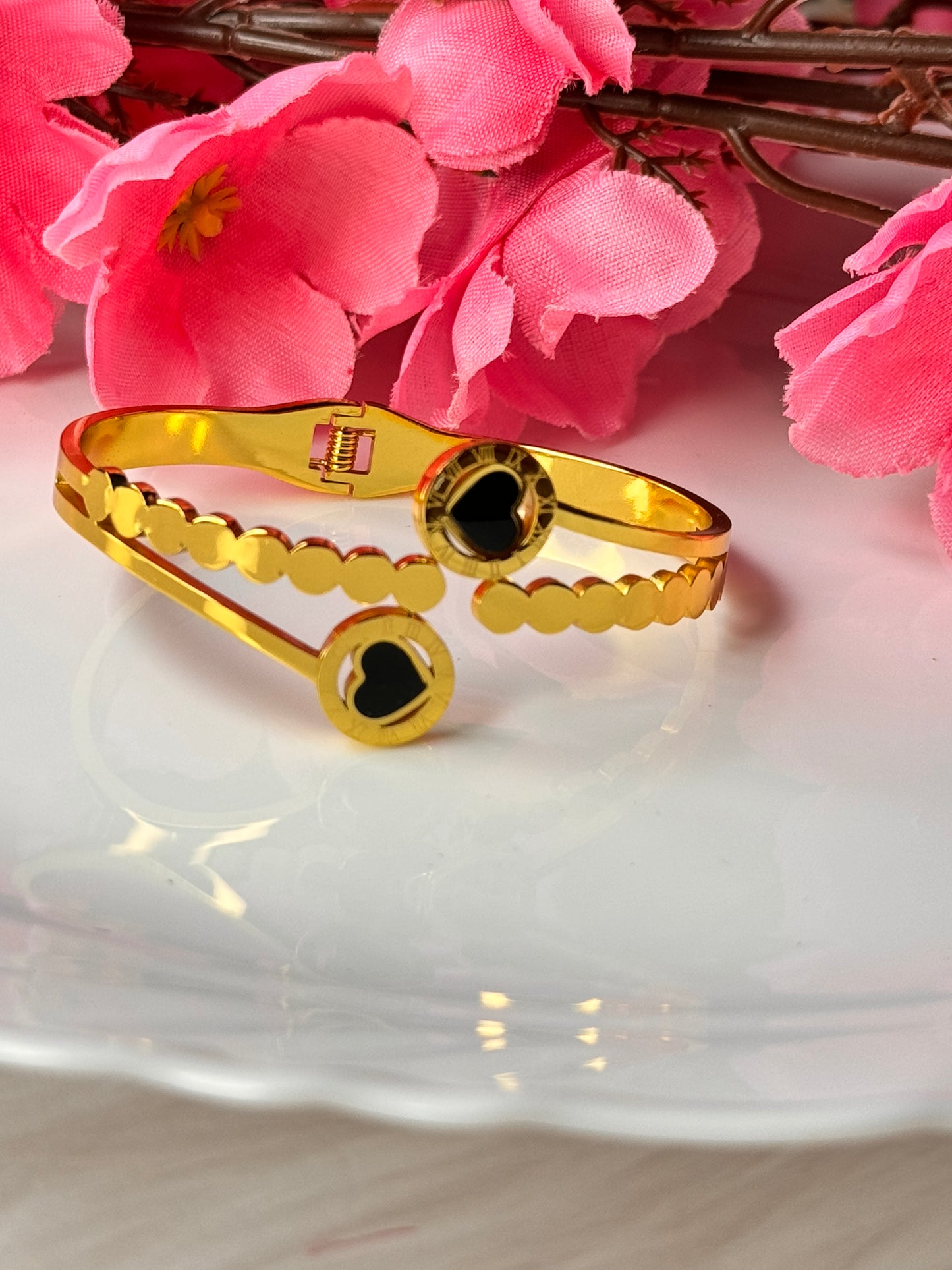Roman Heart Bracelet