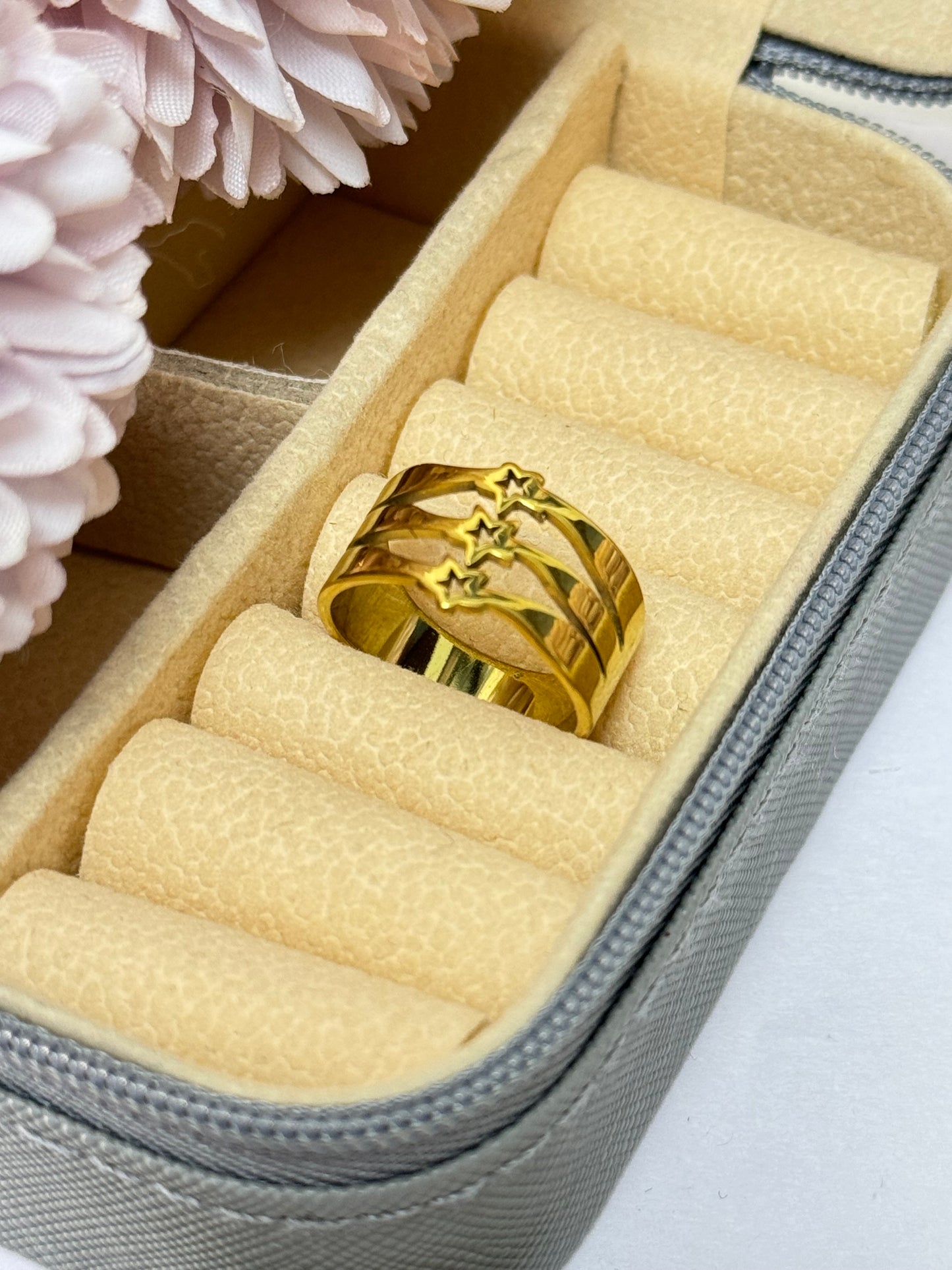 Triple Layer star Ring