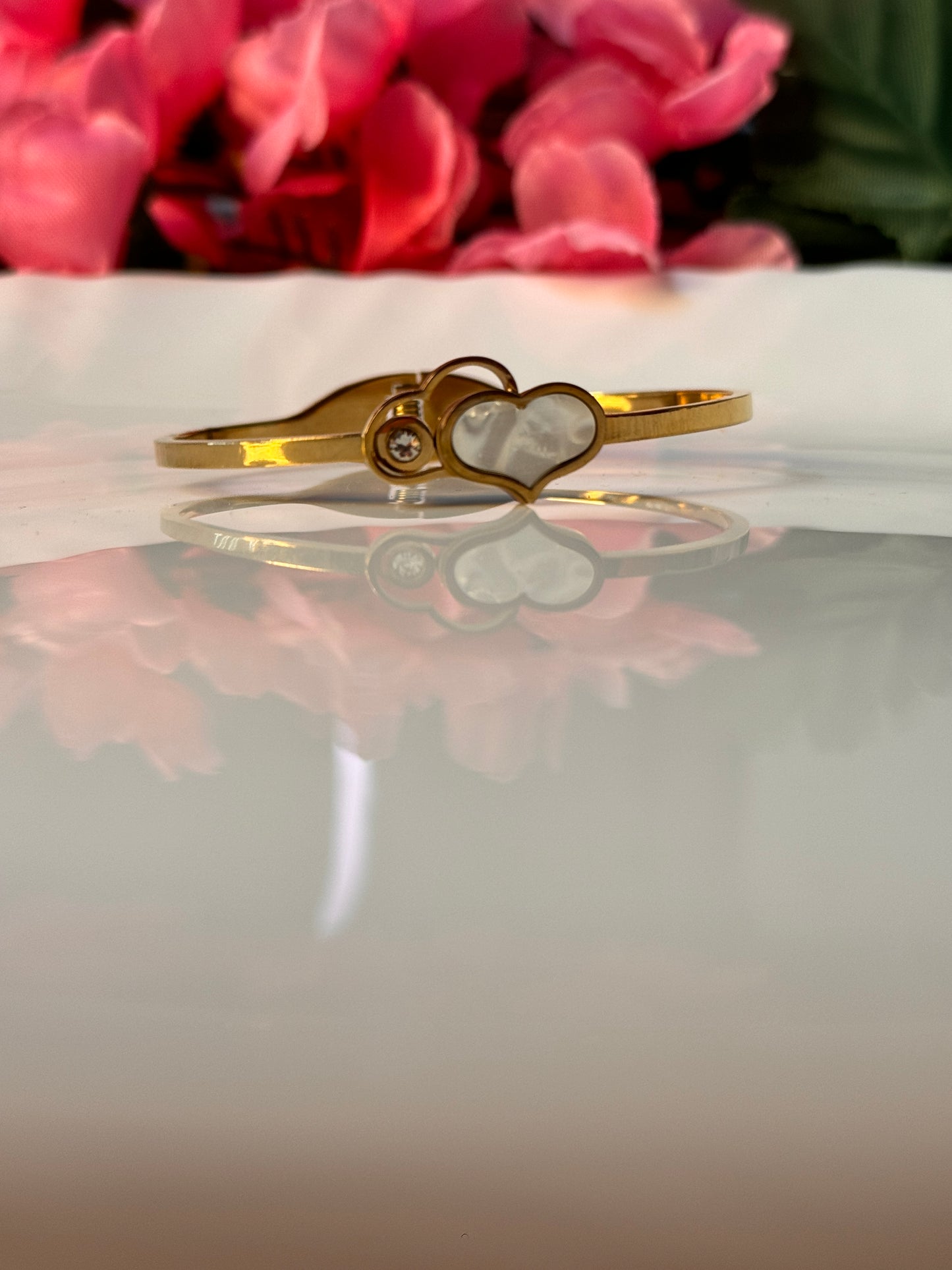 Golden Heart Bracelet