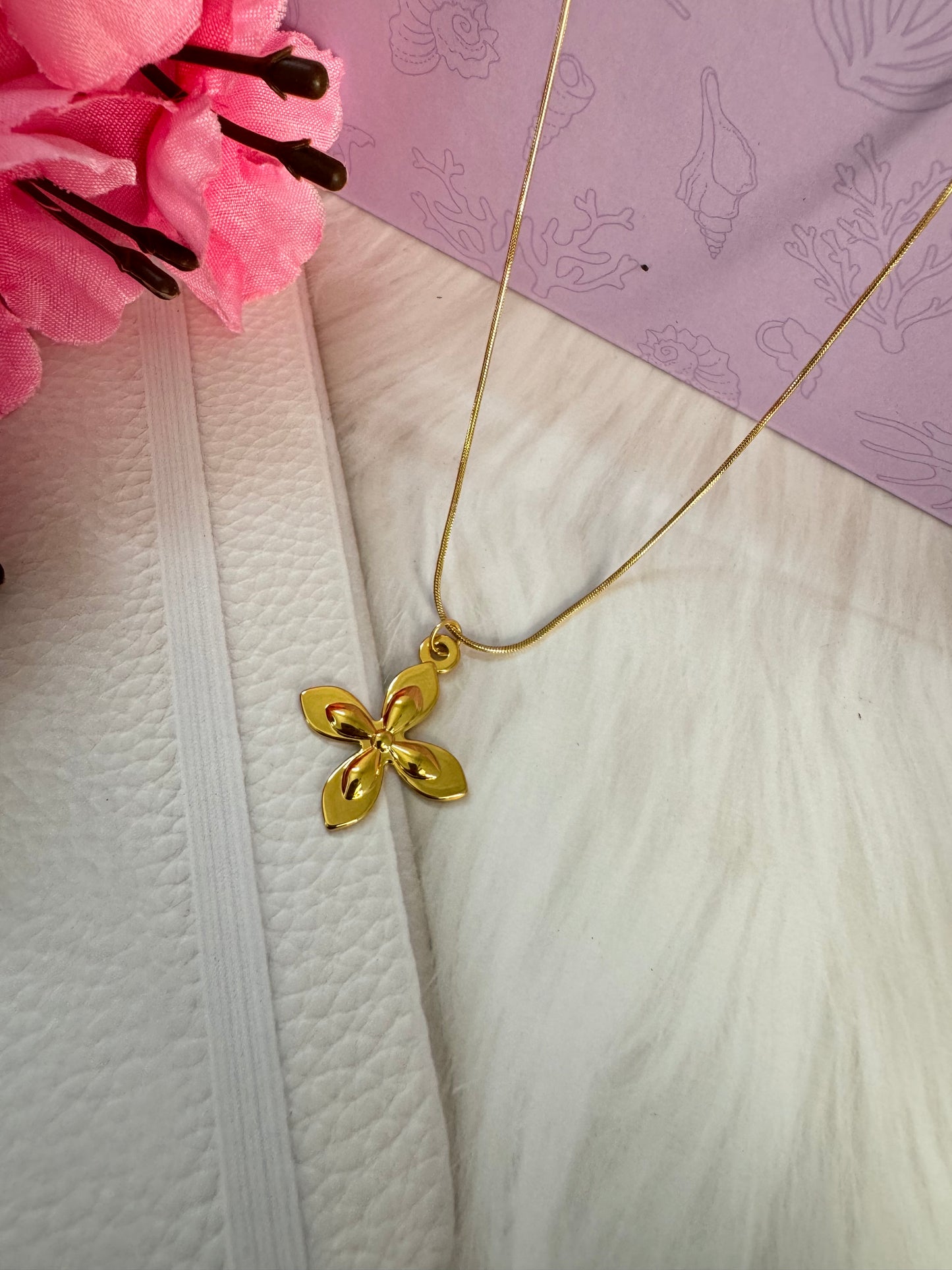 Anti tarnish Firangi Charm Necklace