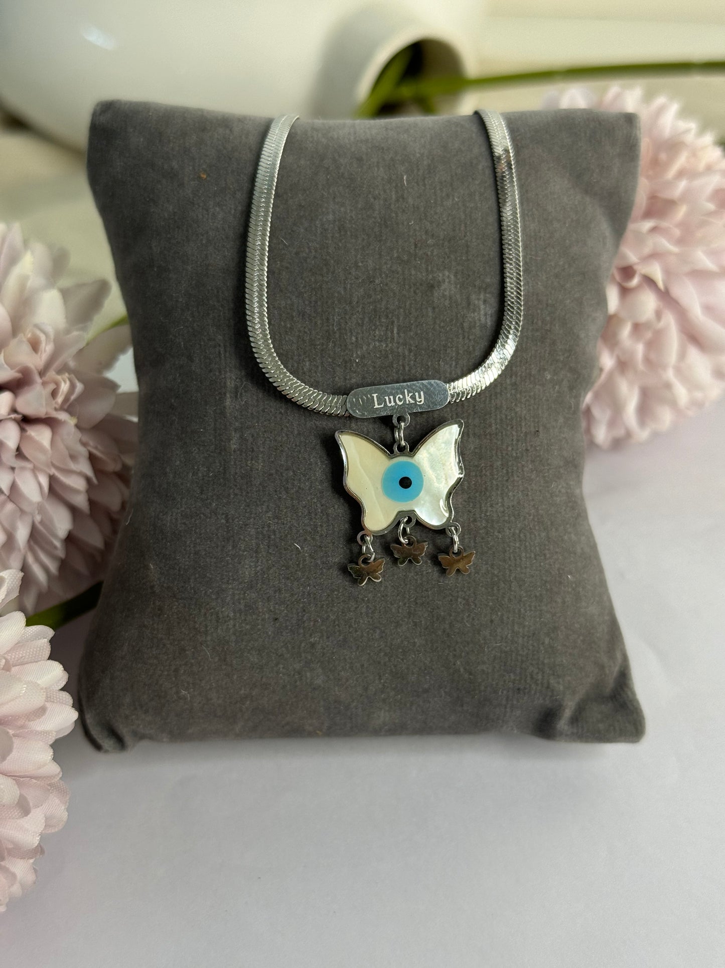 Evileye Silver Necklace