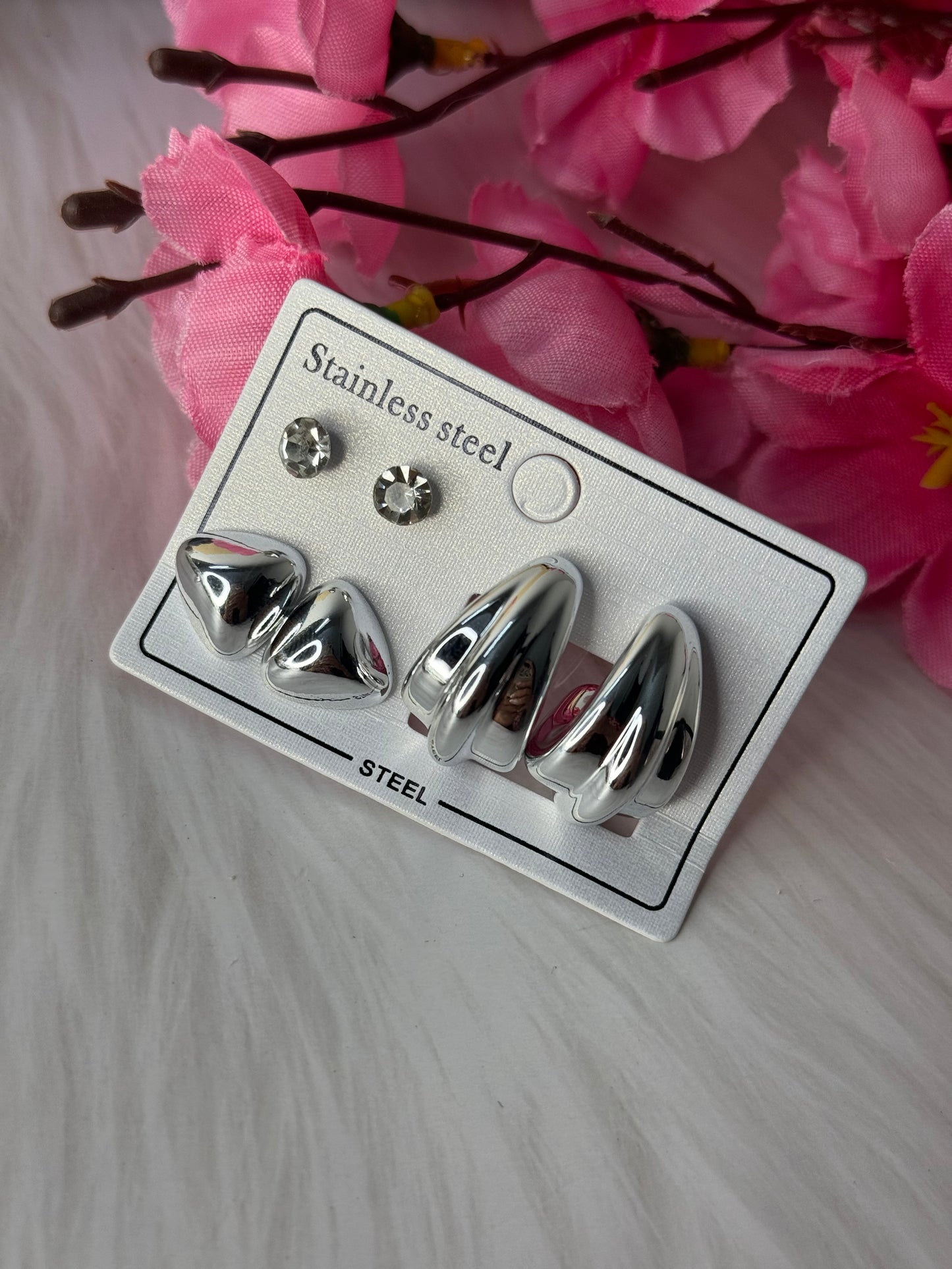 Silver Studs Combo