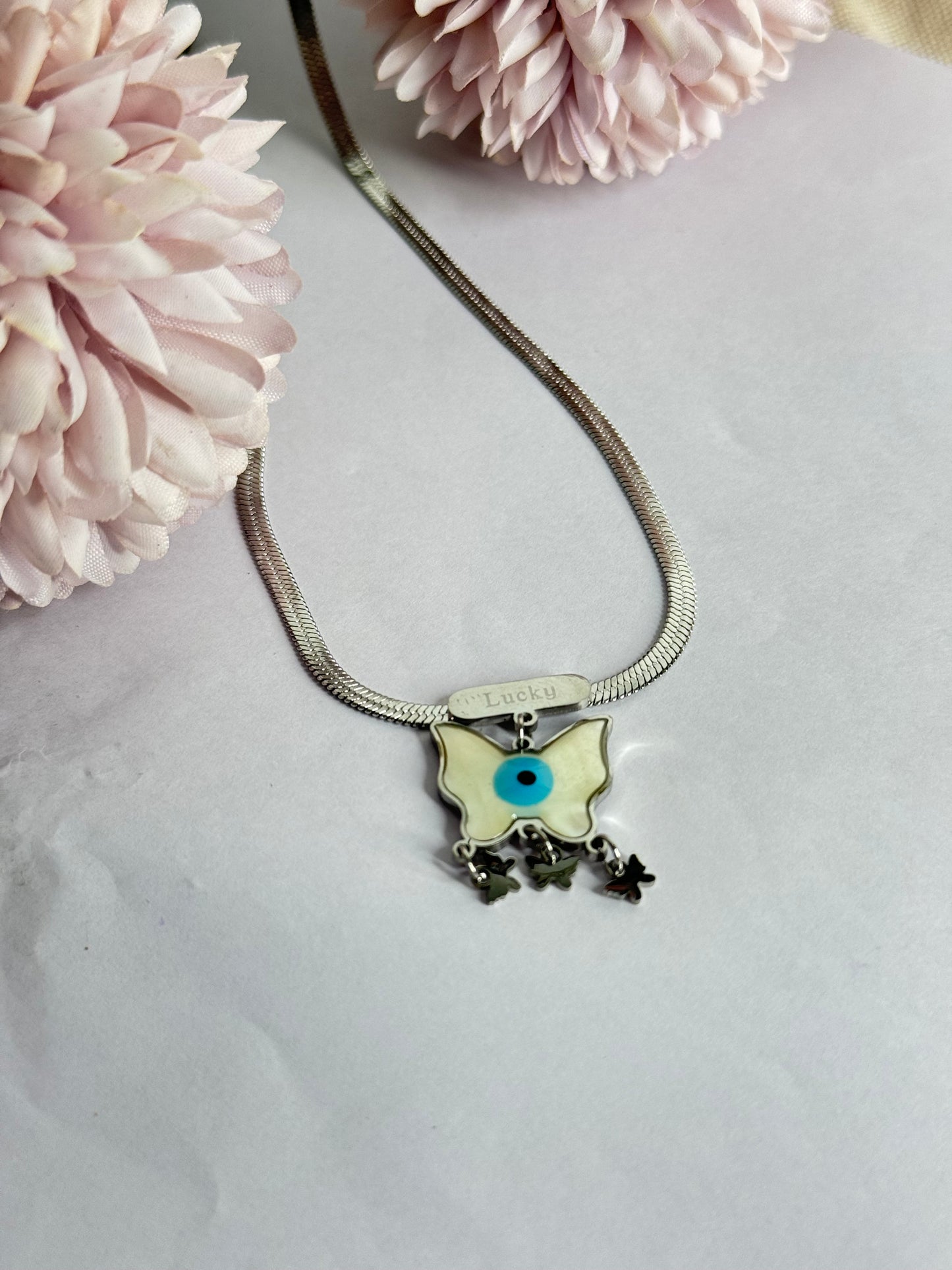 Evileye Silver Necklace