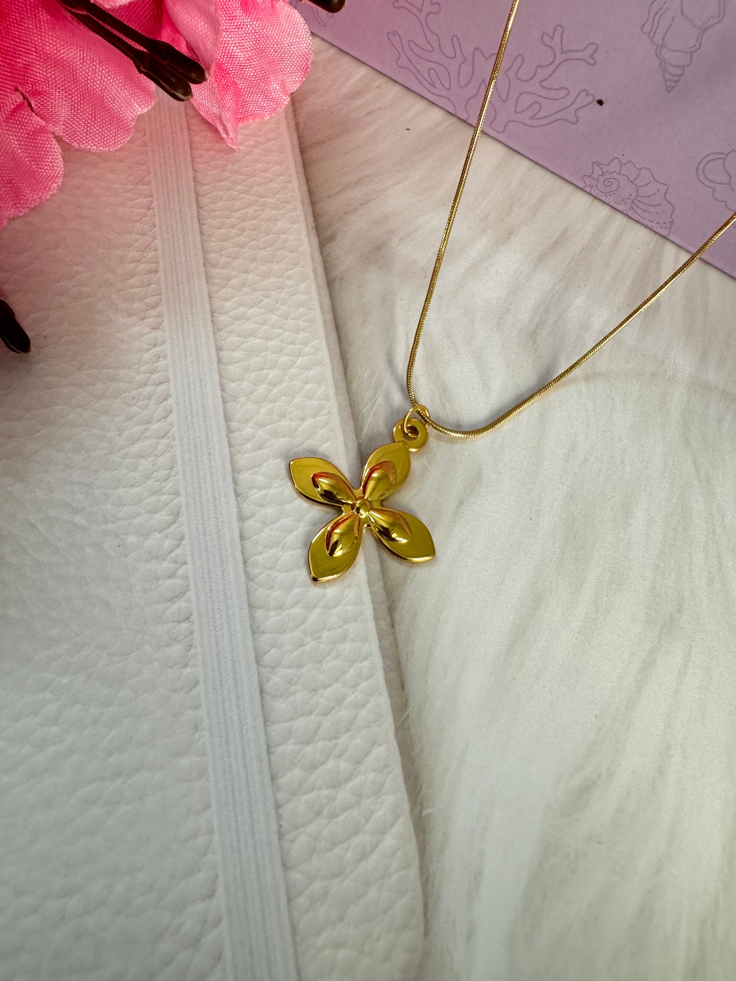 Anti tarnish Firangi Charm Necklace