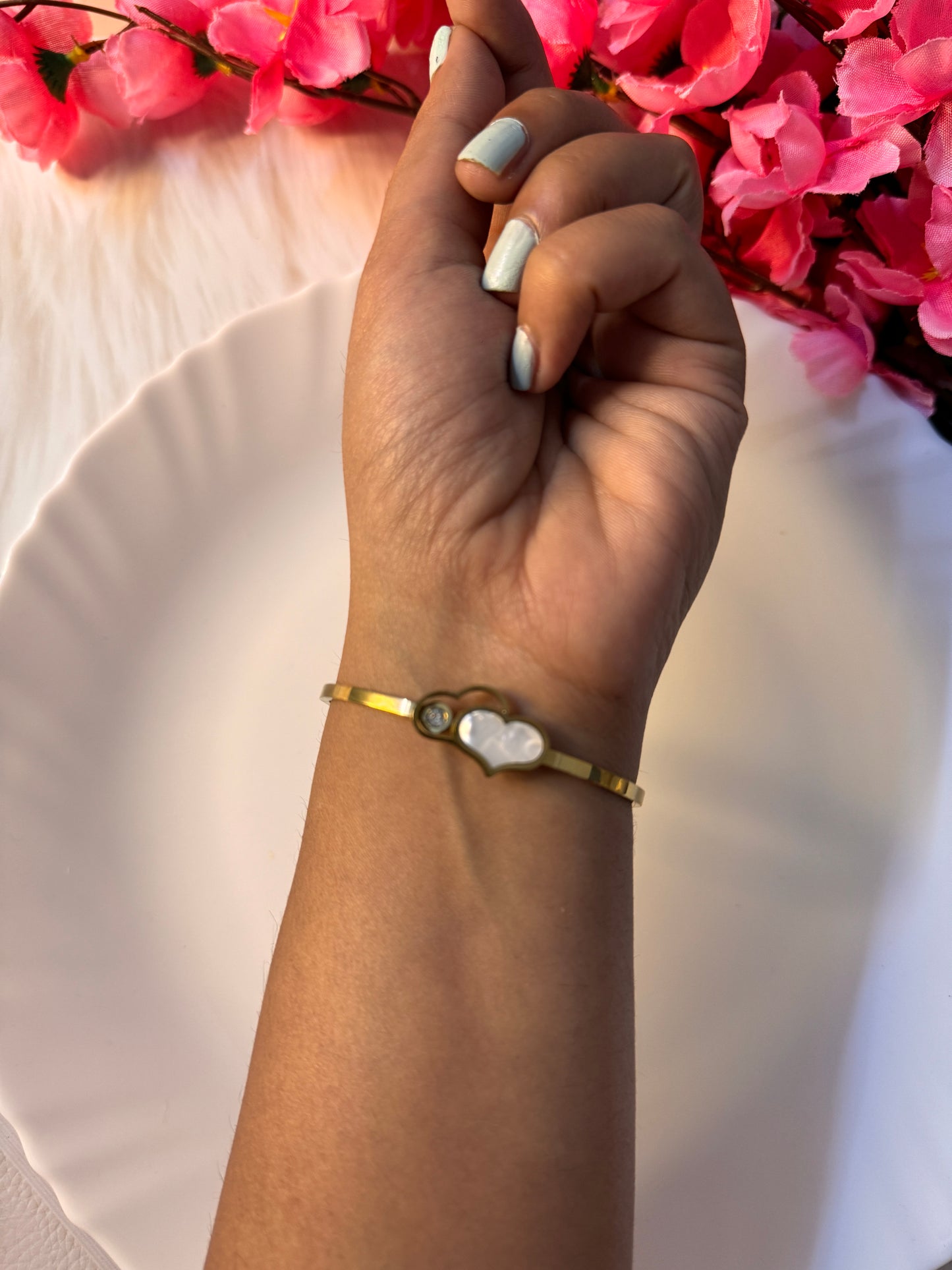 Golden Heart Bracelet