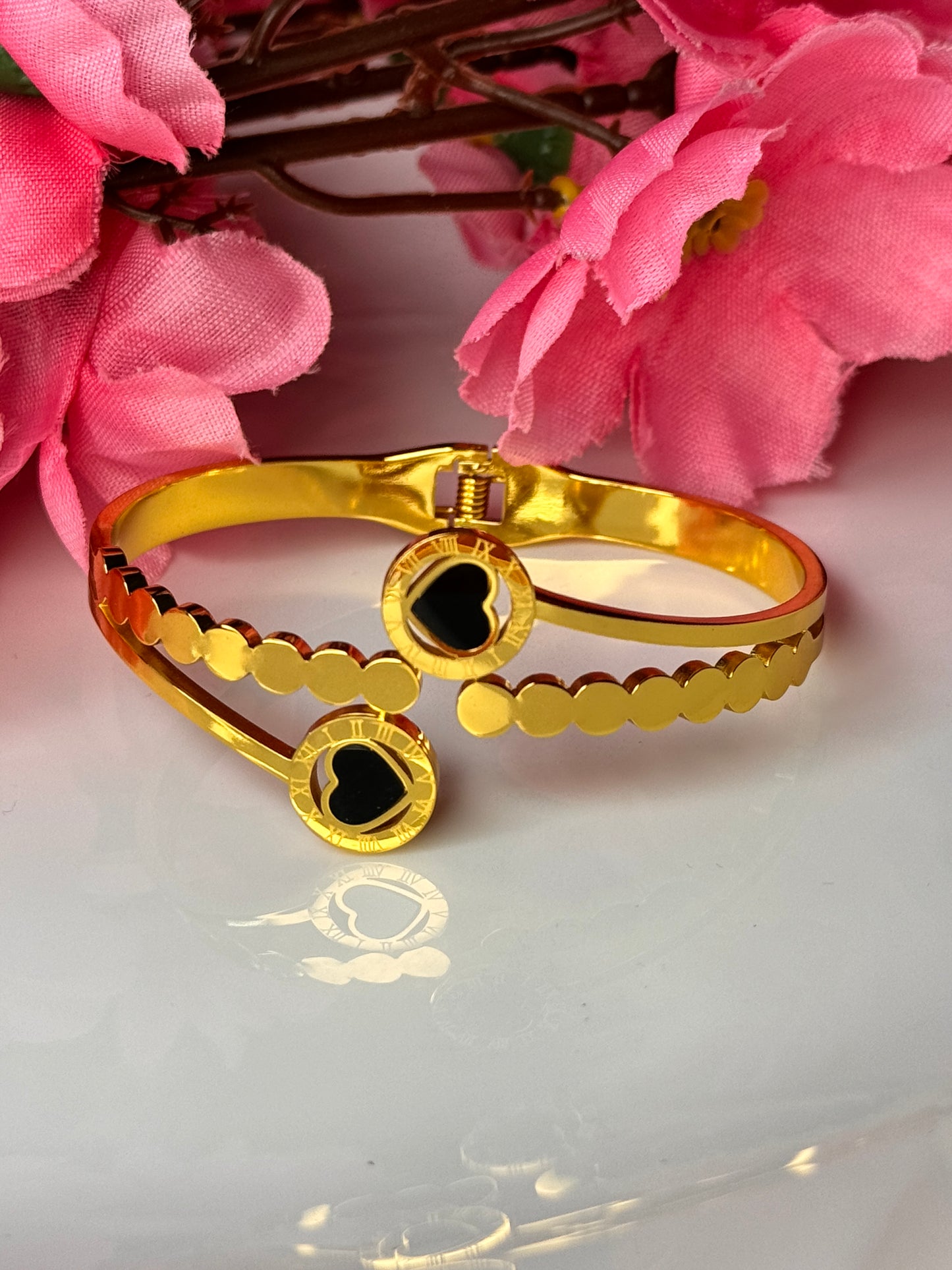 Roman Heart Bracelet