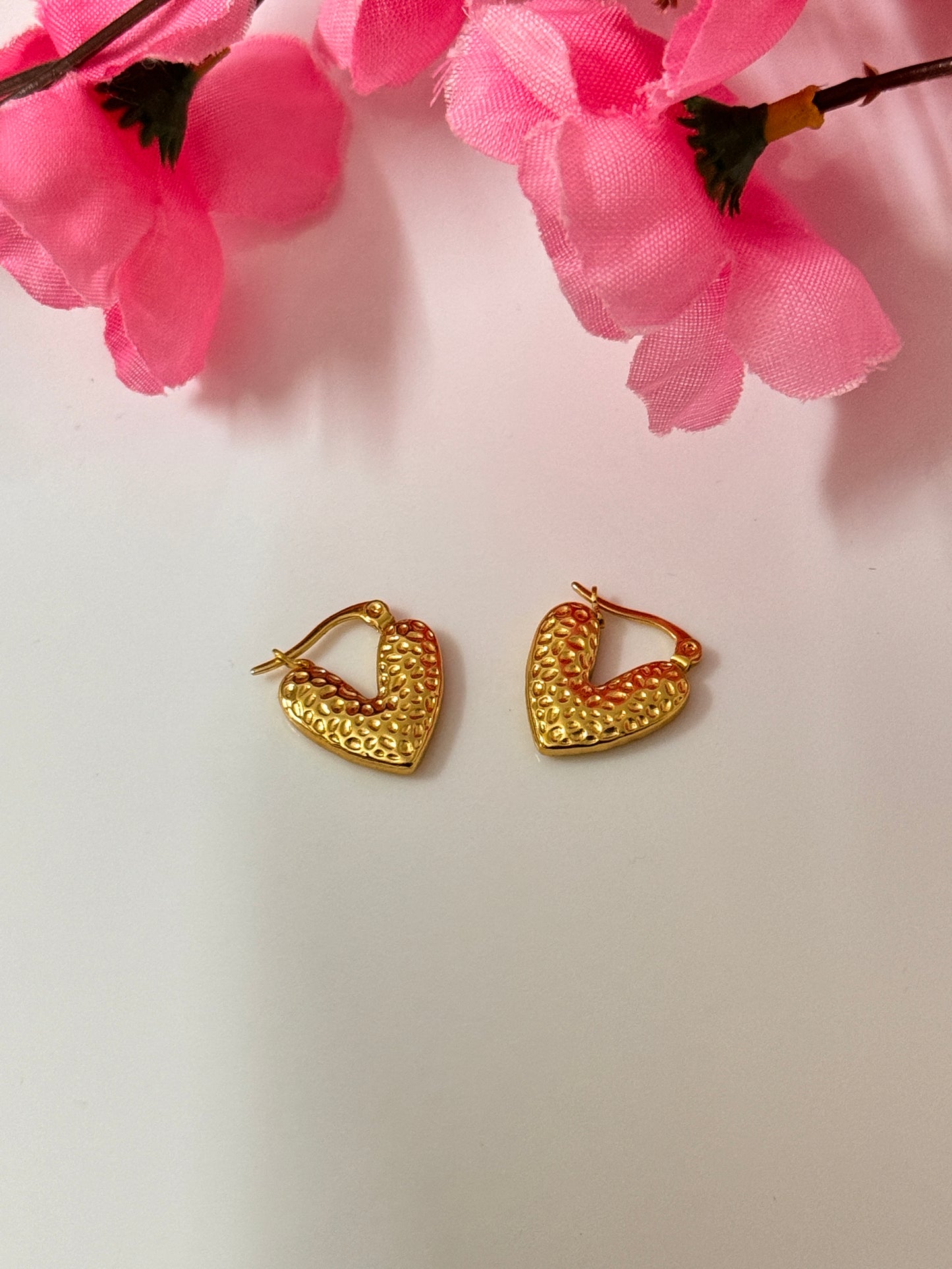 Mini Heart Hoops