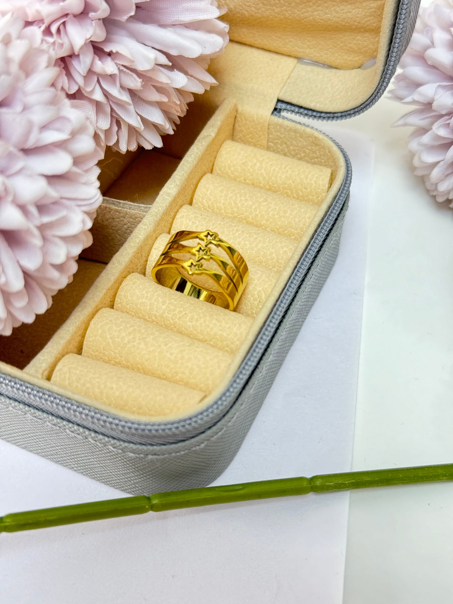 Triple Layer star Ring