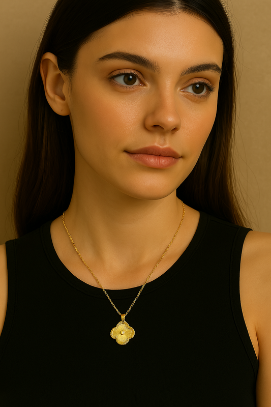 Leaf Cover Anti tarnish Necklace