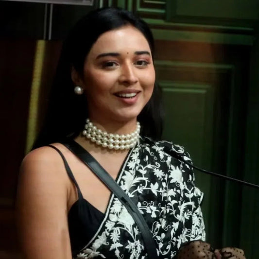 Triple Layered Pearl Necklace - Tanya Mittal Inspired Pearl Jewellery Collection