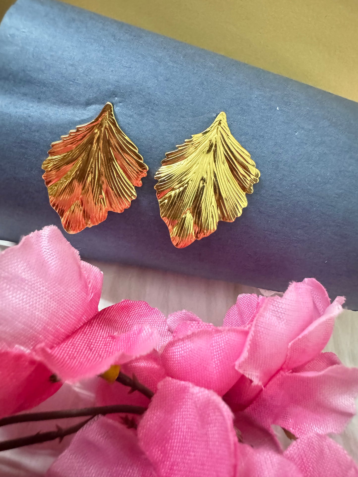 Vintage Leaf Daily Wear Earrings