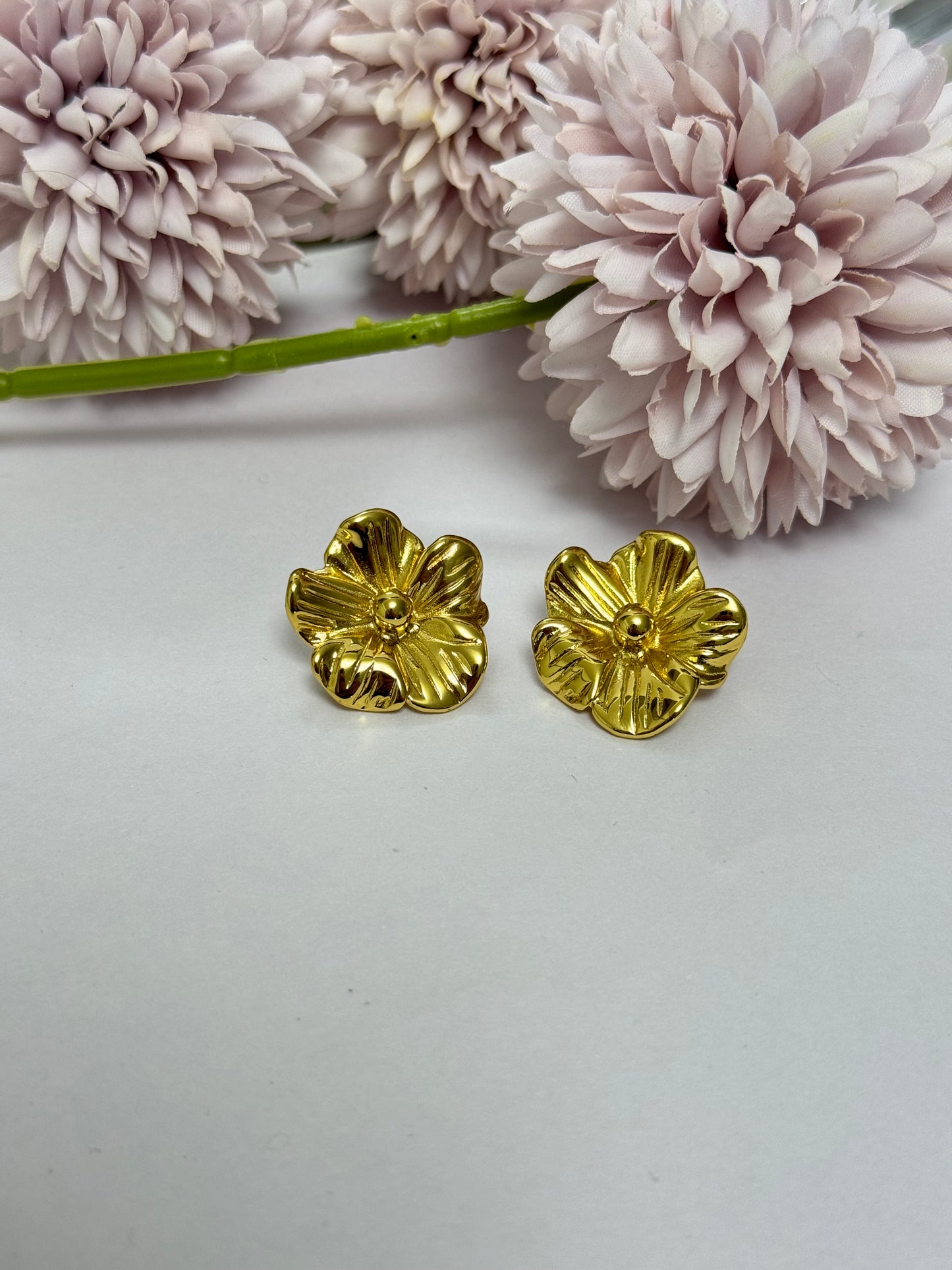 Designer Flower Earrings