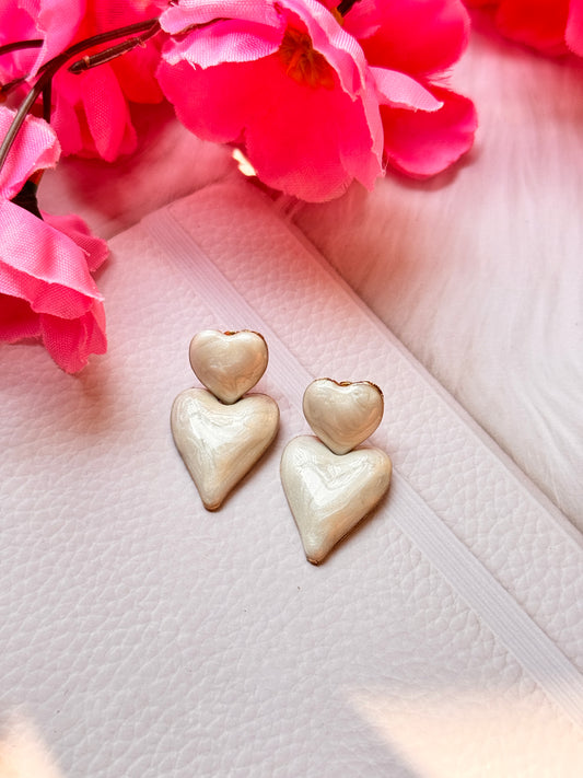 Heart Hanging Earrings