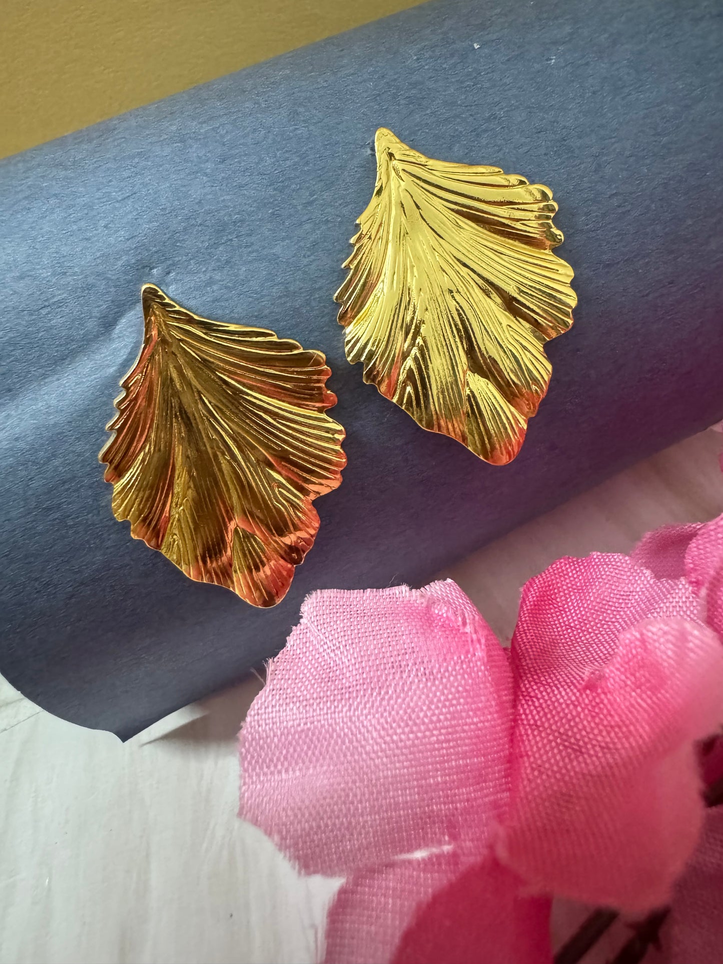 Vintage Leaf Daily Wear Earrings