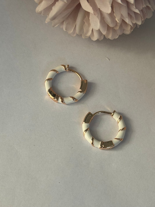 Gold Plated Hoops