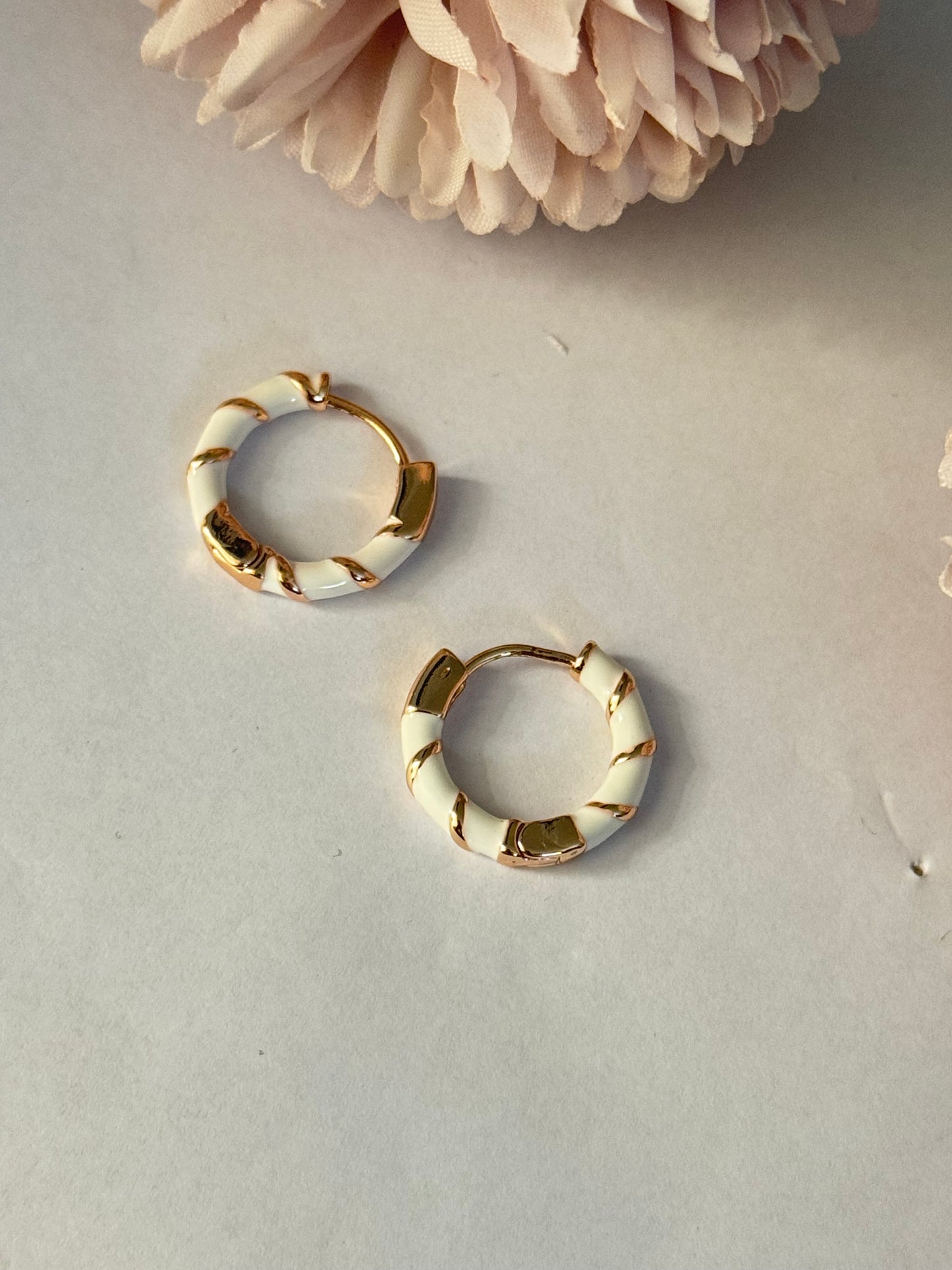 Gold Plated Hoops