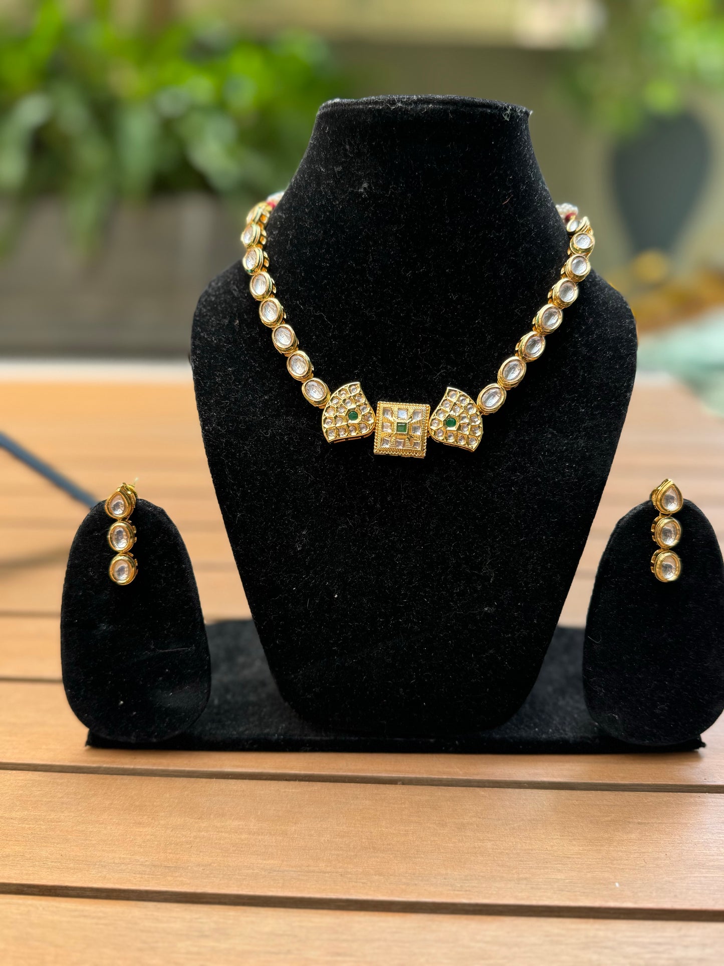 Double Sided Kundan Necklace