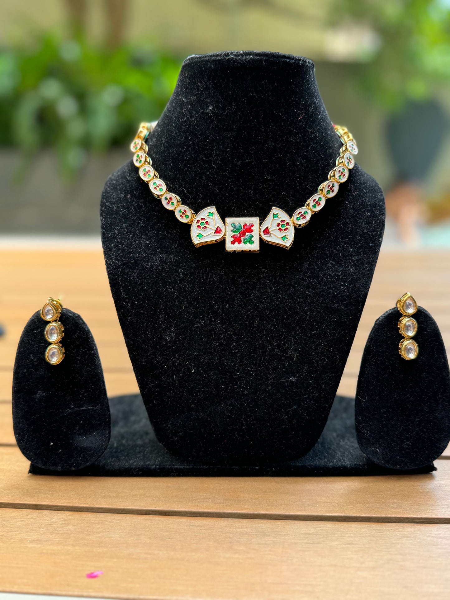 Double Sided Kundan Necklace