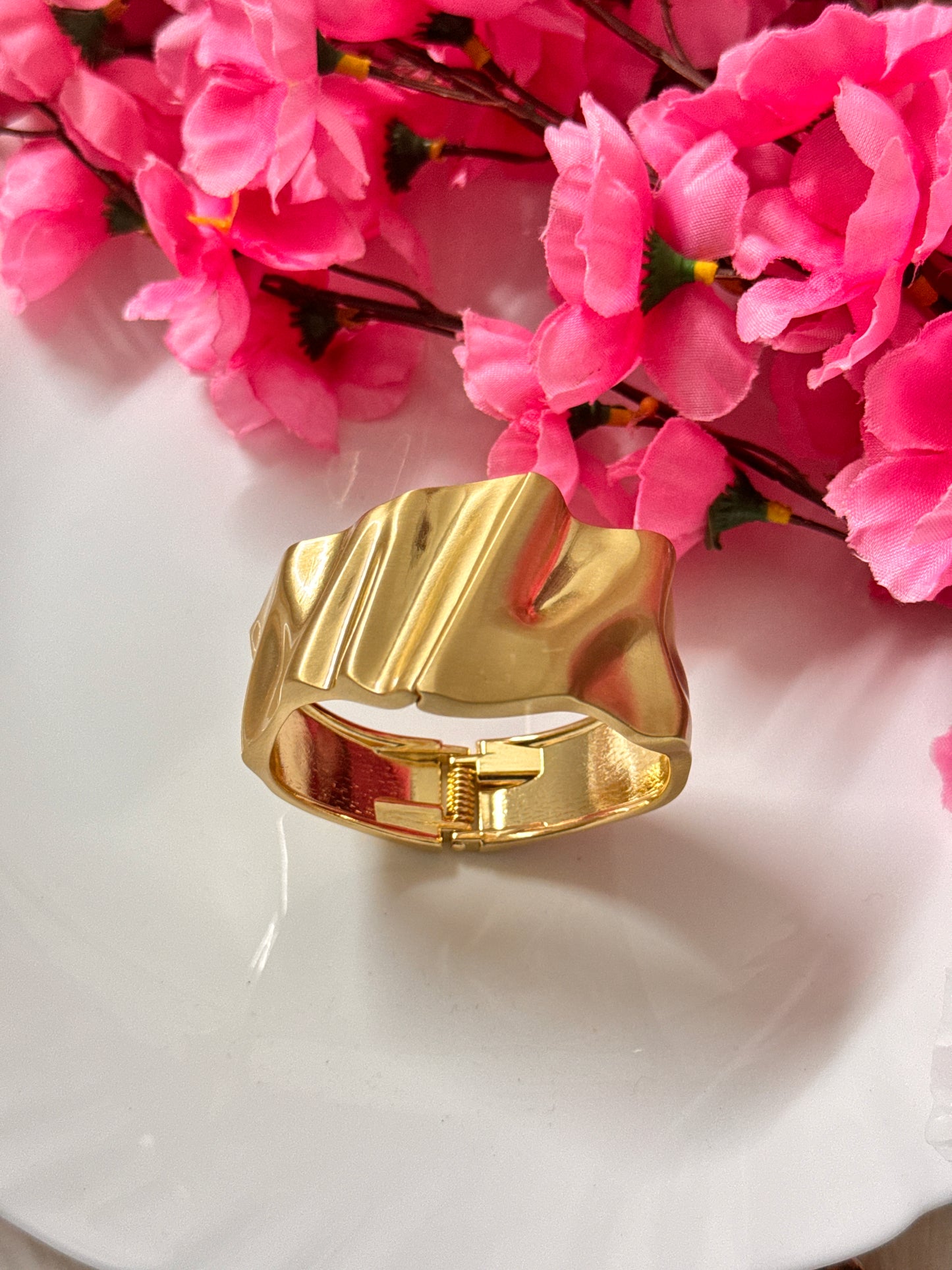 Gold Hand Cuff