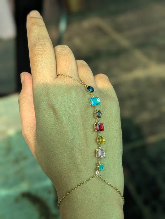 Crystal Hand Bracelet