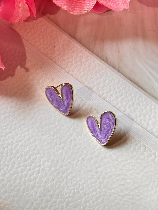 Cute Mini Heart Earrings