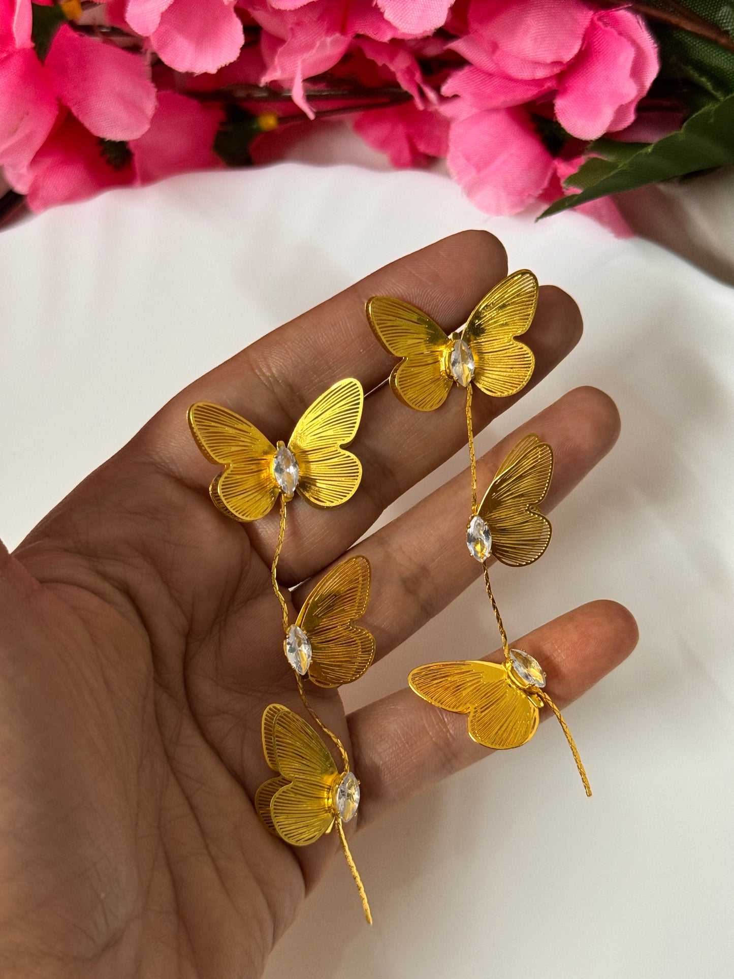Butterfly Statement Earrings