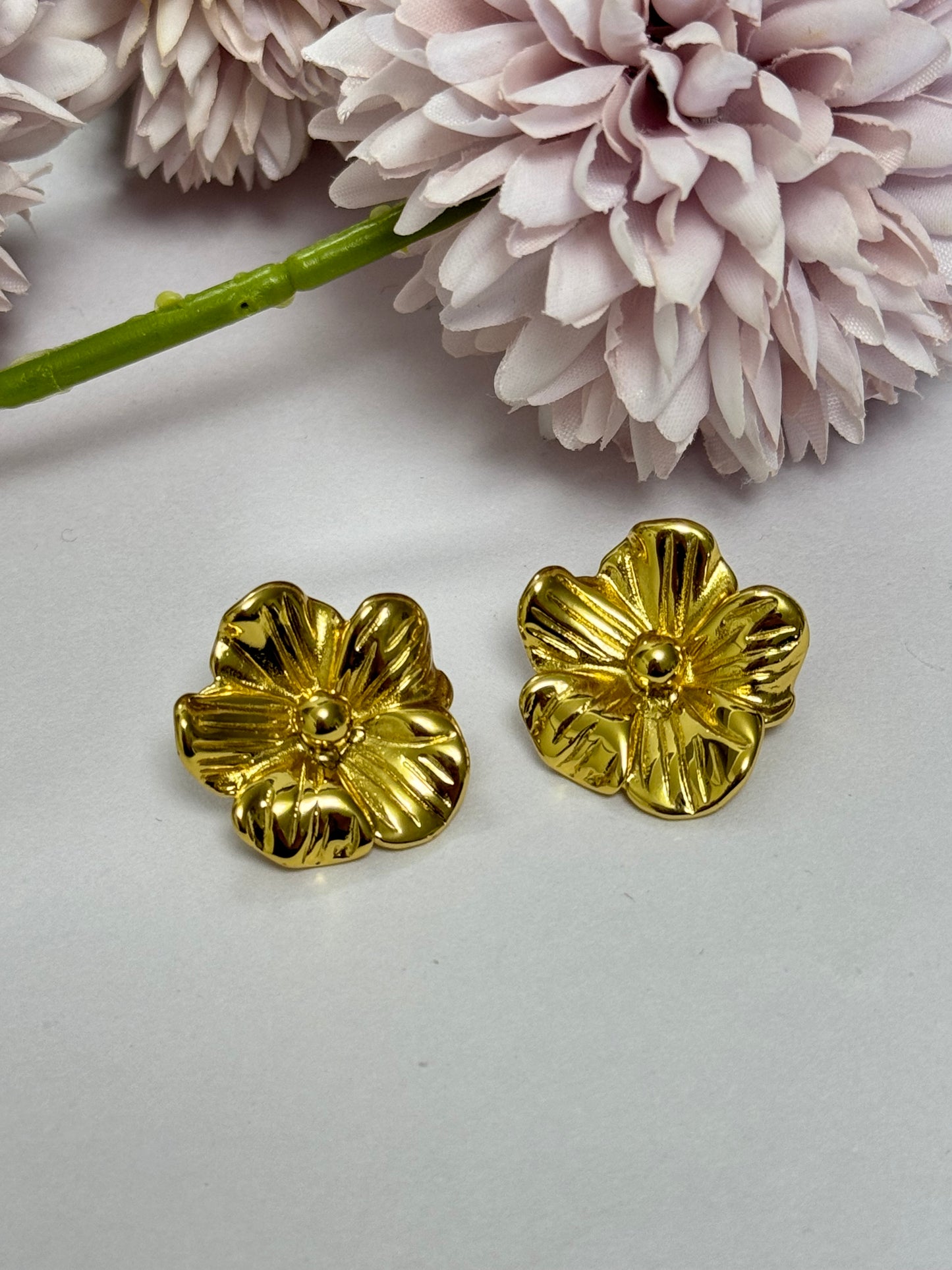 Designer Flower Earrings