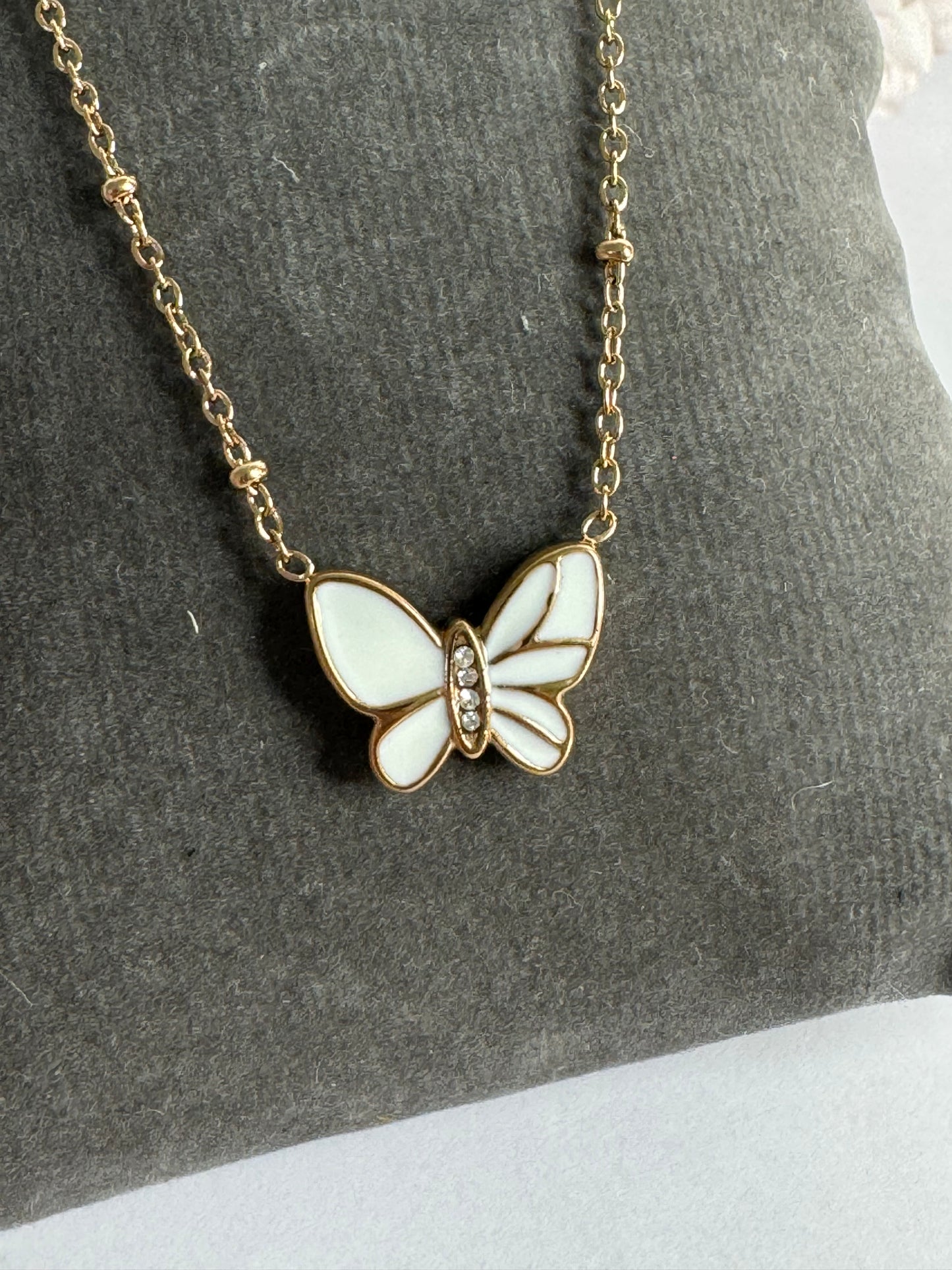 Rosegold Butterfly Neclace