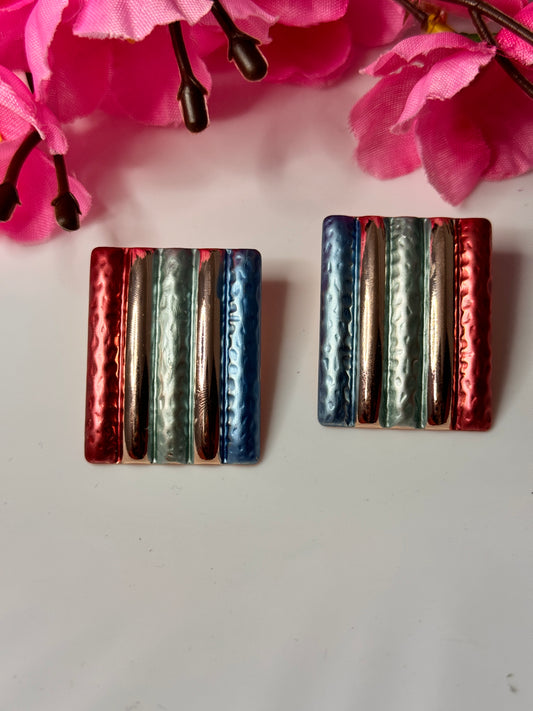 Statement Square Earrings