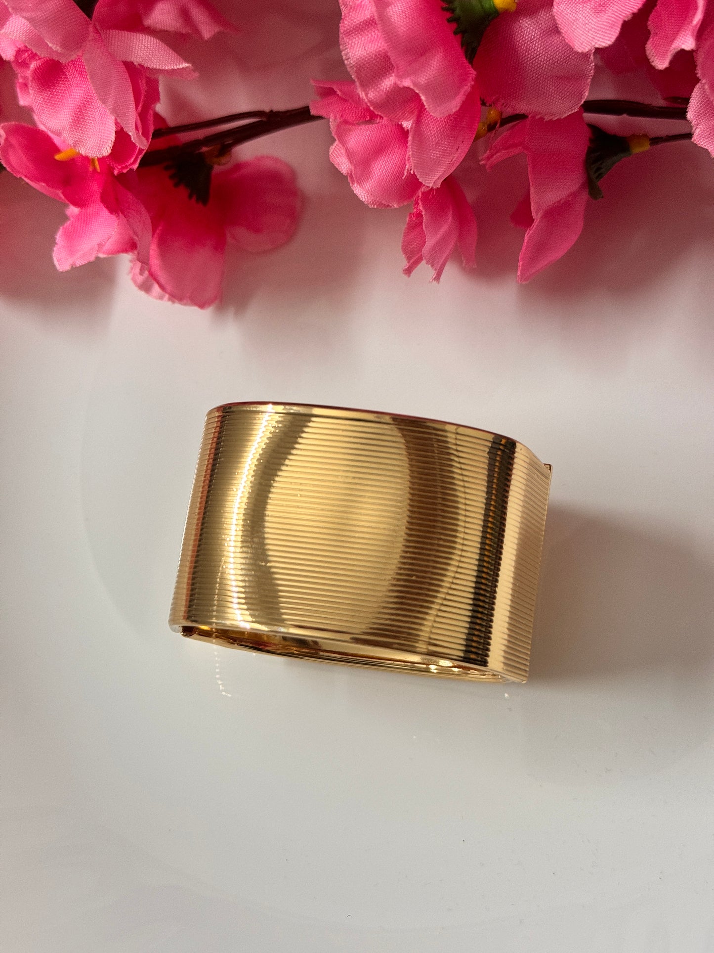 Gold Plated Cuff Bracelet
