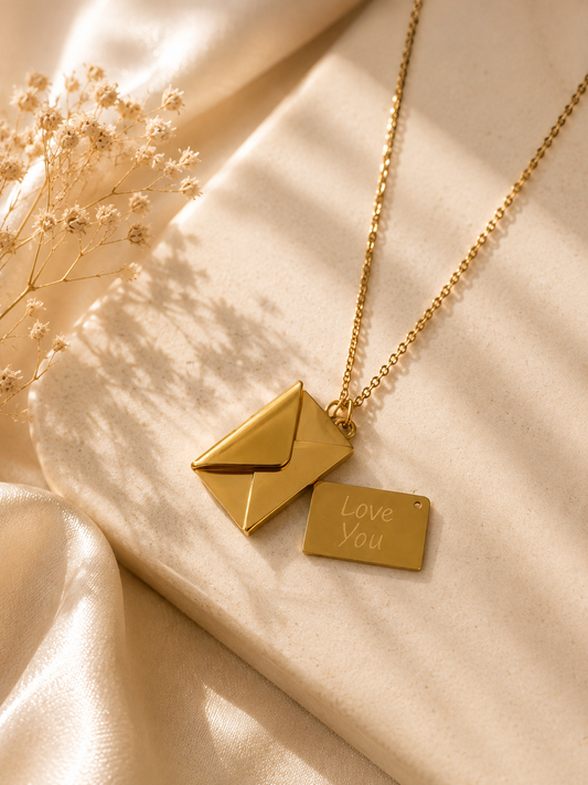 Love Letter Envelope Necklace