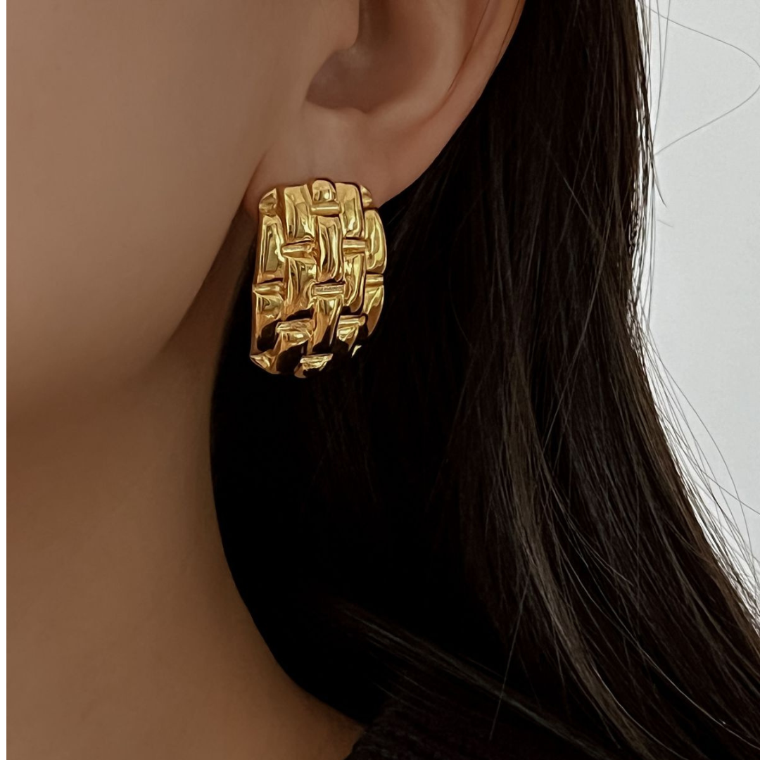 Vintage Style Geometric Earrings