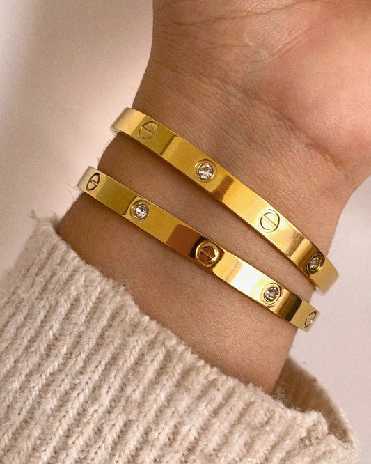 Deepika Padukone Inspired stone studded Cartier Bracelet